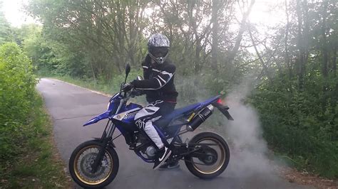 Yamaha Wr X Burnout Youtube