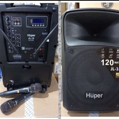 Jual Speaker Active Portable Huper Jl10 Bluetooth Wireless 2way Aktif