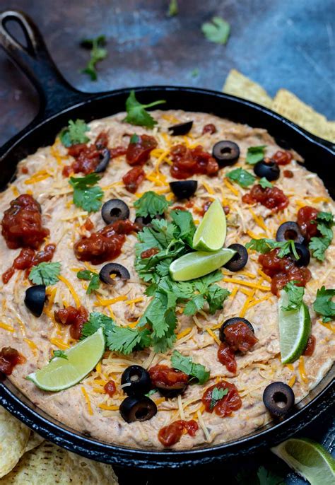 Cream Cheese Bean Dip 10 Minutes Wonkywonderful