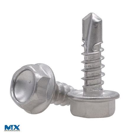 Hexagon Head Self Drilling Screws Hexagon Washer Head Drilling Screws