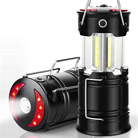 2 Pack Camping Lanterns Camping Accessories USB Rechargeable And