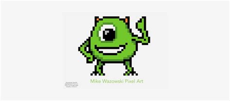 Mike Wazowski Pixel Art