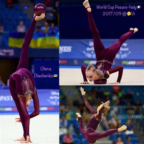 Olena Diachenko Ukraine Ball Collage World Cup Pesaro Italy