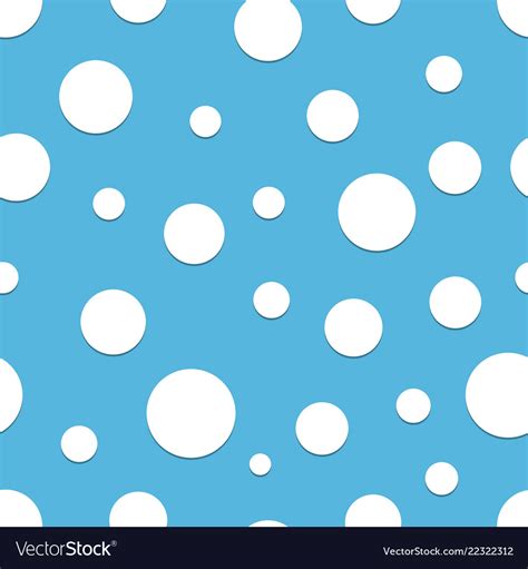 Blue Polka Dot Background