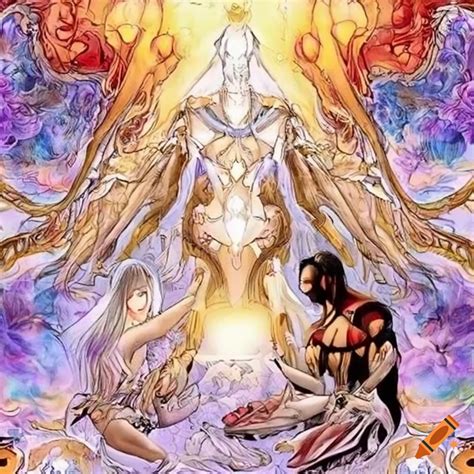 Ethereal Masterpiece Of Spiritual Transformation By J Scott Campbell