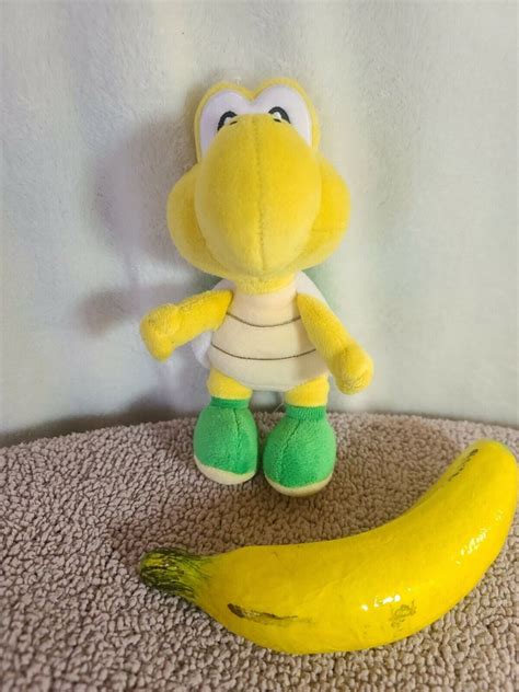 Sanei Super Mario All Star Collection 7 Koopa Troopa Plush Small New