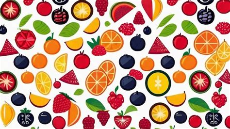 Premium Ai Image Colorful Assortment Of Fresh Fruit Snacks