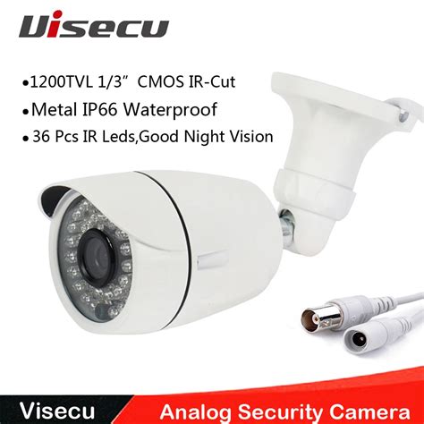 Security Camera 1 3 SONY CMOS 1200TVL 36 LED Color IR Night Vision