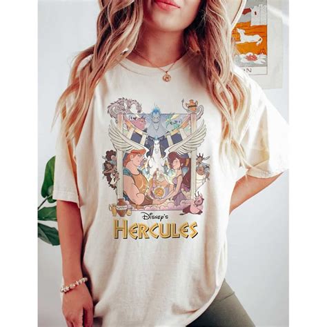 Vintage 90's Disney Hercules Comfort Colors Shirt, Retro Her - Inspire ...