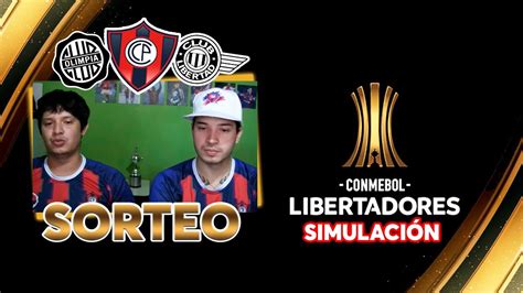 Simulamos El Sorteo De La Copa Libertadores 2023 Fase De Grupos Youtube