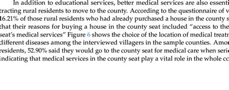 Reasons rural residents buy commercial houses in the county seat ...