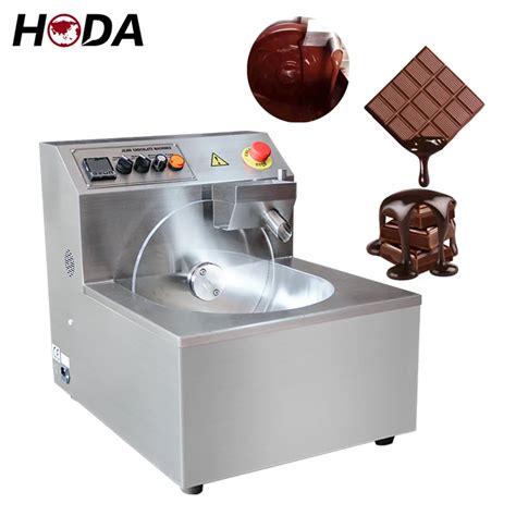 Mini Chocolate Tempering Machine Small Automatic 5 Kg Mold Enrobing