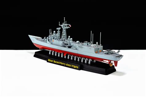 1 700 アメリカ海軍 オリバーハザードペリー級 ミサイルフリゲート フルハルモデル AFVCLUB HOBBYFAN