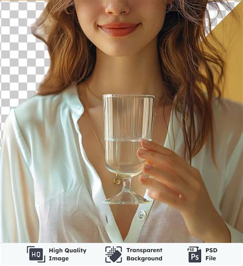 Transparente Premium Psd Imagem Close Up De Mulher Caucasiana Usar