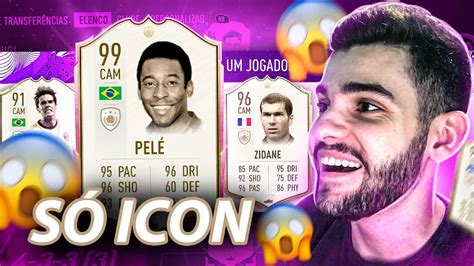 Full Icon Draft Insano O Melhor Fut Draft Do Fifa Youtube