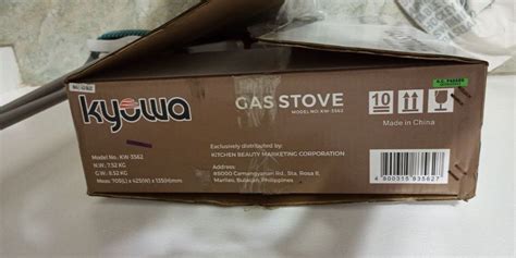 Kyowa Brand Gas Stove With Burner On Carousell