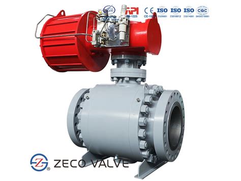 Van bi điều khiển khí nén Zeco Pneumatic Ball Valve