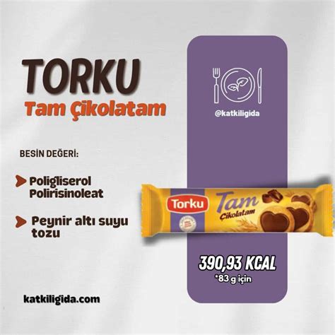 Torku Tam Çikolatam Bisküvi İnceleme Katkılı Gıda