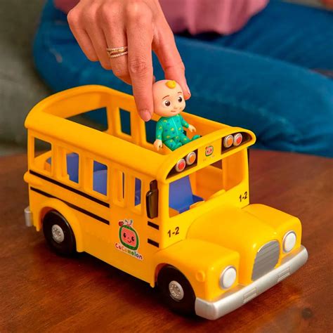 cocomelon musical bus vehicle yellow kidinn