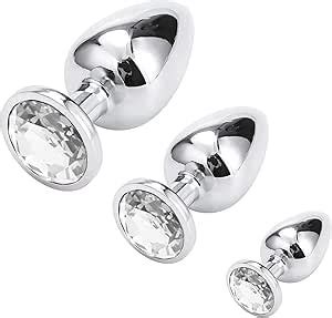 Greenpinecone Klein Medium Groß Metall Analplug Set Buttplug Anal Butt