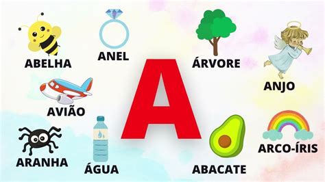 Alfabeto Infantil Abc Letra A Educa O Infantil Vogais Aeiou