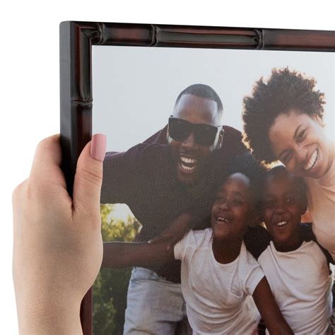 Arttoframes 18x22 Inch Walnut Bamboo Picture Frame This Brown Wood