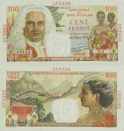 Francs La Bourdonnais Guyane Numista