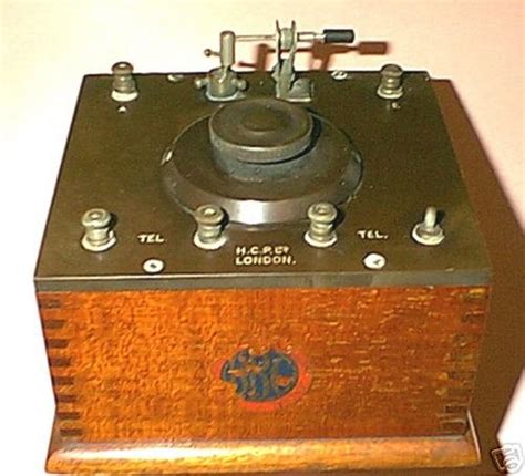 1920 VINTAGE BRITISH BBC CRYSTAL RADIO SET - ORIGINAL | #33126471