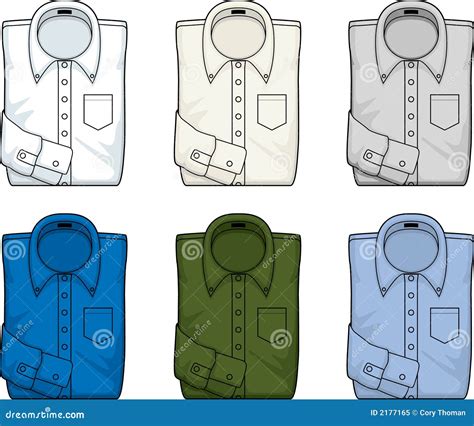 Dress Shirt Stock Vector Illustration Of Shirt Cream 2177165