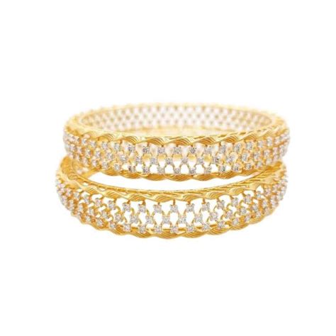 Regal Radiance Diamond Bangles