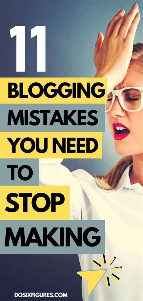 11 Common Blogging Mistakes You Need To Avoid Blogging Mistakes