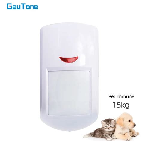 GauTone PA96R PIR Motion Sensor 15kg Pet Immune Wireless Infared Motion