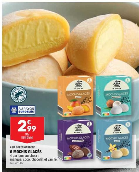 Promo Asia Green Garden Mochis Glac S Chez Aldi Icatalogue Fr