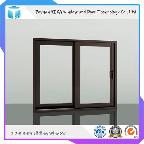 Yika Double Temered Glass Thermal Break Aluminum Sliding Window China