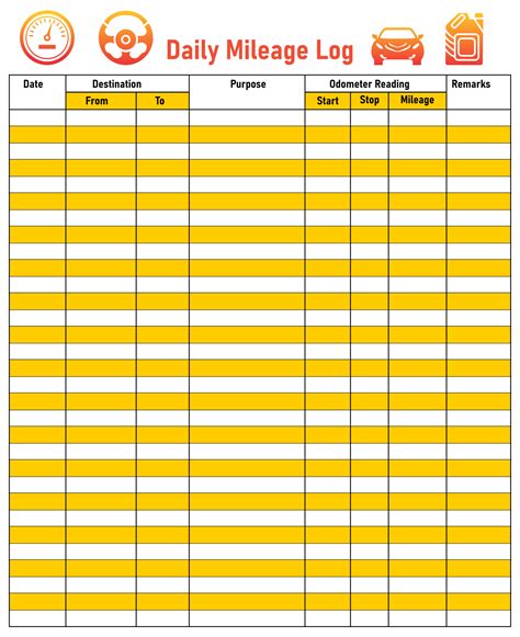 Log Sheet Template 8 Free Pdf Printables Printablee