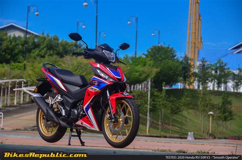 2020 Honda Rs150r V2 Test Ride Review Price Malaysia 20 Motorcycle