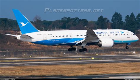 B 2769 Xiamen Airlines Boeing 787 8 Dreamliner Photo By Chen744 ID