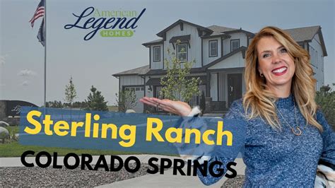 Colorado Springs Sterling Ranch American Legend Homes Tour Youtube