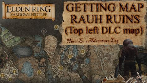 Getting Rauh Ruins Map Top Left North West Dlc Map Elden Ring