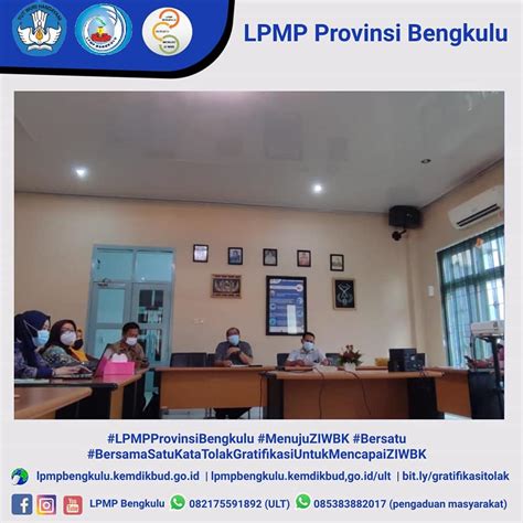 LPMP Provinsi Bengkulu Gelar Rapat Periodik Agustus