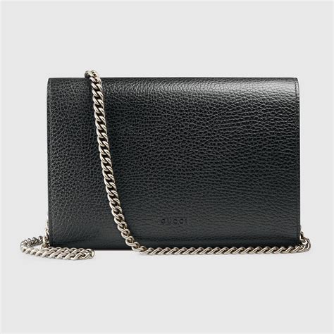 Mini Sac Dionysus En Cuir Avec Cha Ne En Cuir Noir Gucci Fr