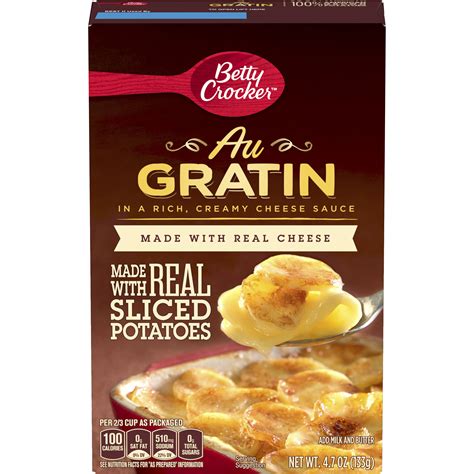 Betty Crocker Au Gratin Potatoes