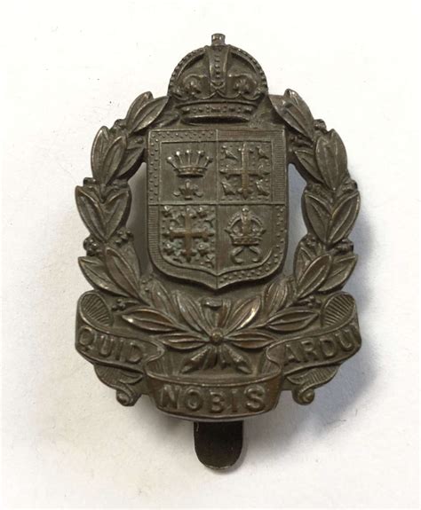 Kensington Volunteer Traing Corps Ww1 London Vtc Cap Badge