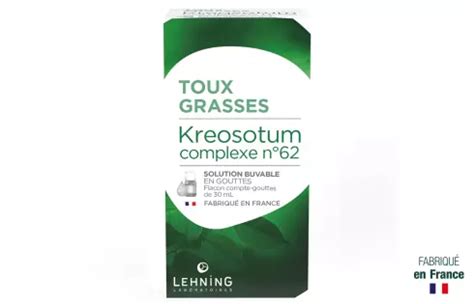 Kreosotum Complexe N M Dicament Toux Grasse