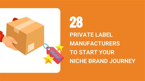 28 Private Label Manufacturers To Start Your Niche Brand Journey In