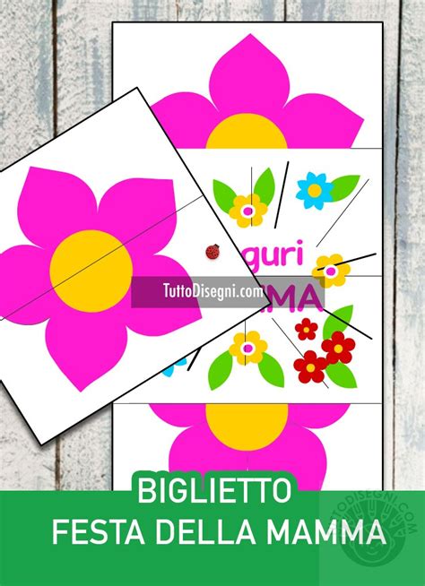 Biglietto Festa Mamma Da Stampare TuttoDisegni