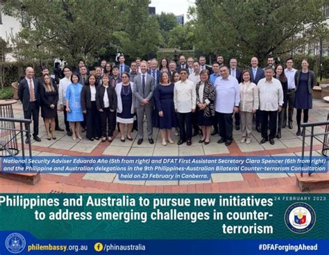 Philippines And Australia To Pursue New Initiatives To Address Emerging