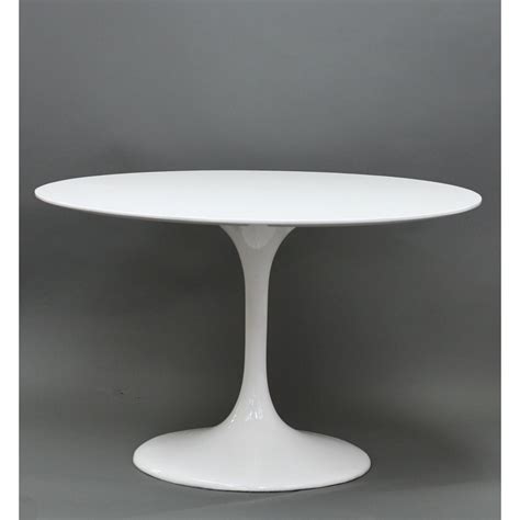 Tulip Style White Fiberglass Table