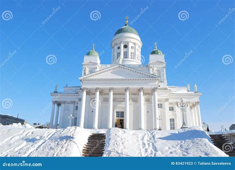 Helsinki Cathedral stock image. Image of classicism, finland - 83421923