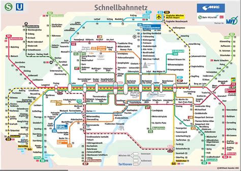 Munich Subway Map